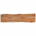 Blat do stołu, 180x40x2,5cm, drewno akacjowe, naturalna krawędź Lumarko!