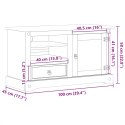 Szafka pod TV Corona, 100x45x58 cm, lite drewno sosnowe Lumarko!