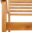 VidaXL Krzesła ogrodowe, 4 szt., 59x55x85 cm, lite drewno akacjowe