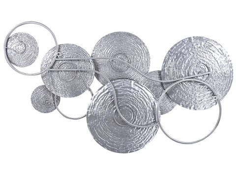 Dekoracja ścienna złoto-srebrna VANADIUM