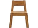 Zestaw 6 krzeseł ogrodowych drewno akacjowe LIVORNO