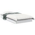 Rama łóżka, biała, 75x190 cm, materiał drewnopochodny Lumarko!