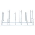 VidaXL Stojak na 6 rowerów, wolnostojący, stal galwanizowana