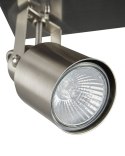 Lampa spot 4-punktowa metalowa srebrna BONTE Lumarko!