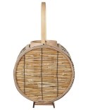 Lampion rattanowy 30 cm naturalny BISTAL Lumarko!