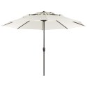 Parasol ogrodowy ⌀ 285 cm beżowy BIBIONE Lumarko!