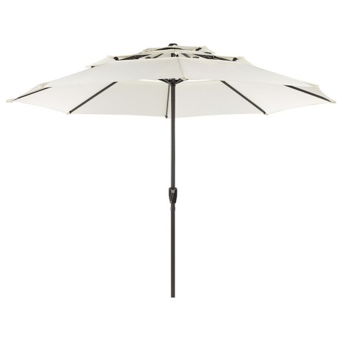 Parasol ogrodowy ⌀ 285 cm beżowy BIBIONE Lumarko!