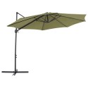 Parasol ogrodowy ⌀ 295 cm zielony SAVONA II Lumarko!