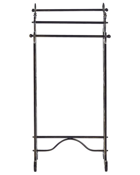 Stojak na ręczniki 45 x 90 cm czarny CHILLAN