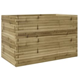 Donica ogrodowa, 110x60x68,5 cm, impregnowane drewno sosnowe Lumarko!