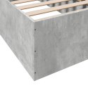 Rama łóżka, szarość betonu, 90x190 cm, materiał drewnopochodny Lumarko!