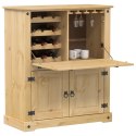 Szafka na wino Corona, 97x45x114 cm, lite drewno sosnowe Lumarko!