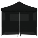 Namiot imprezowy typu pop-up z 4 ściankami, czarny Lumarko!