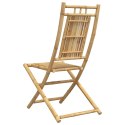Składane krzesła ogrodowe, 8 szt., 46x66x99 cm, bambusowe Lumarko!