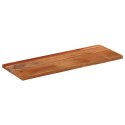 VidaXL Blat stołu, 70x40x2,5 cm, prostokątny, lite drewno akacjowe