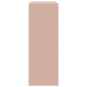 VidaXL Szafka boczna, różowa, 67x39x107 cm, stal