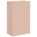 VidaXL Szafka boczna, różowa, 67x39x107 cm, stal