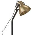 VidaXL Lampa stołowa, 25 W, antyczny mosiądz, 17x17x60 cm, E27