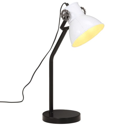 Lampa stołowa, 25 W, biała, 17x17x60 cm, E27 Lumarko!