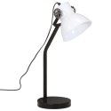 VidaXL Lampa stołowa, 25 W, biała, 17x17x60 cm, E27