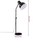 Lampa stojąca, 25 W, czarna, 30x30x90-150 cm, E27 Lumarko!