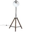 VidaXL Lampa stojąca, 25 W, czarna, 75x75x90-150 cm, E27