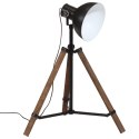 VidaXL Lampa stojąca, 25 W, czarna, 75x75x90-150 cm, E27