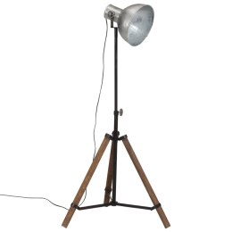 Lampa stojąca, 25 W, srebro vintage, 75x75x90-150 cm, E27 Lumarko!