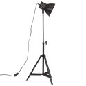 VidaXL Lampa stołowa, 25 W, czarna, 35x35x65/95 cm, E27