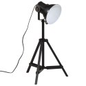 VidaXL Lampa stołowa, 25 W, czarna, 35x35x65/95 cm, E27