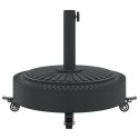 VidaXL Podstawa do parasola, z kółkami, do słupków Ø38/48 mm, 27 kg