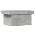 VidaXL Stolik kawowy, szarość betonu, 80x55x40 cm