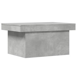 Stolik kawowy, szarość betonu, 80x55x40 cm Lumarko!
