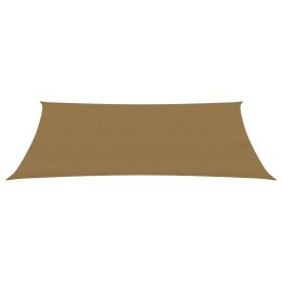 Żagiel przeciwsłoneczny, 160 g/m², kolor taupe, 3x5 m, HDPE Lumarko!