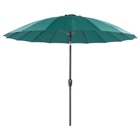 Parasol ogrodowy ⌀ 255 cm zielony BAIA Lumarko!