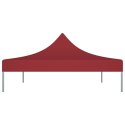 Dach do namiotu imprezowego, 4,5 x 3 m, burgundowy, 270 g/m² Lumarko!
