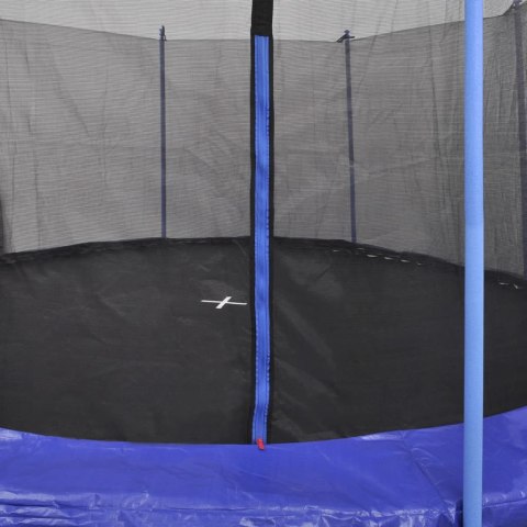 VidaXL Trampolina z akcesoriami, zestaw 5 części, 3,96 m