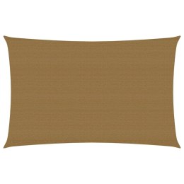 Żagiel przeciwsłoneczny, 160 g/m², taupe, 5x7 m, HDPE Lumarko!