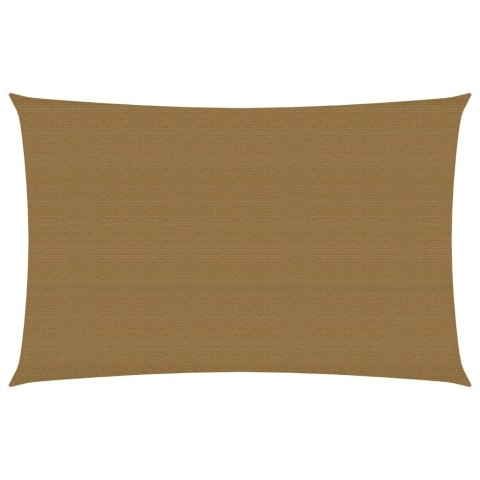 Żagiel przeciwsłoneczny, 160 g/m², taupe, 5x7 m, HDPE Lumarko!