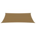 VidaXL Żagiel przeciwsłoneczny, 160 g/m², taupe, 5x7 m, HDPE