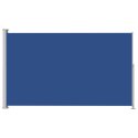 Zwijana markiza boczna na taras, 180x300 cm, niebieska Lumarko!