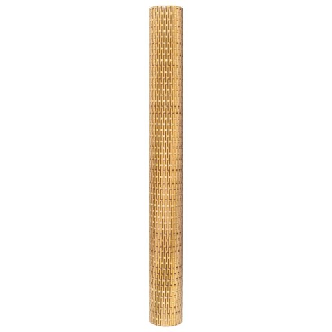 VidaXL Parawan balkonowy, jasnobrązowy, 300x90 cm, polirattan