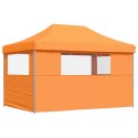 Namiot imprezowy typu pop-up z 3 ściankami, pomarańczowy Lumarko!