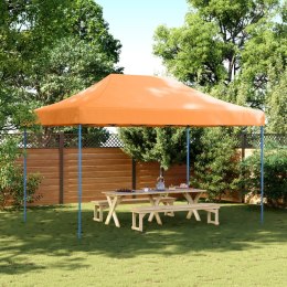 Składany namiot imprezowy pop-up, pomarańczowy, 440x292x315 cm Lumarko!
