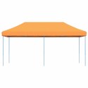 VidaXL Składany namiot imprezowy pop-up, pomarańczowy, 580x292x315 cm