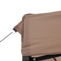 VidaXL Składany namiot imprezowy typu pop-up, brązowy, 580x292x315 cm