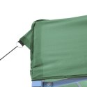 VidaXL Składany namiot imprezowy typu pop-up, zielony, 410x279x315 cm