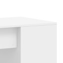 VidaXL Biurko, białe, 102x50x75 cm, materiał drewnopochodny