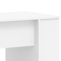 VidaXL Biurko, białe, 140x50x75 cm, materiał drewnopochodny