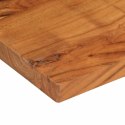 Blat stołu, 70x60x3,8 cm, prostokątny, lite drewno akacjowe Lumarko!